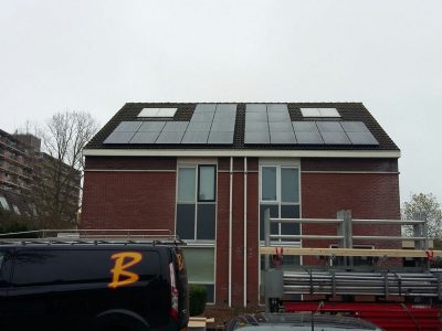 Zonnepanelen twee-onder-een-kapwoning
